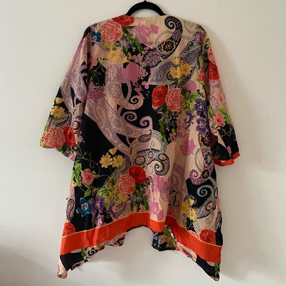 printed overshirt, button-down front - Picture 2 of 4